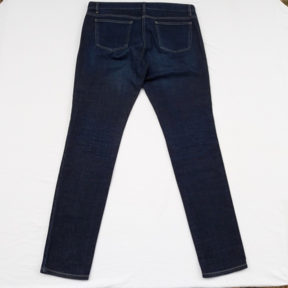 Eileen Fisher Classic Jeans Organic Cotton Straight Dark Wash 10 34 x 32 - Picture 4 of 8